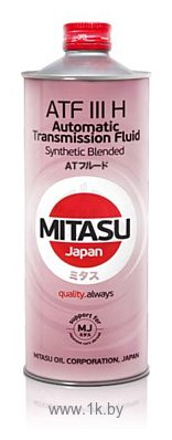 Фотографии Mitasu MJ-321 ATF III H Synthetic Blended 1л