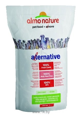 Фотографии Almo Nature Rouge Label the Alternative Medium Lamb ( 3.75 кг)