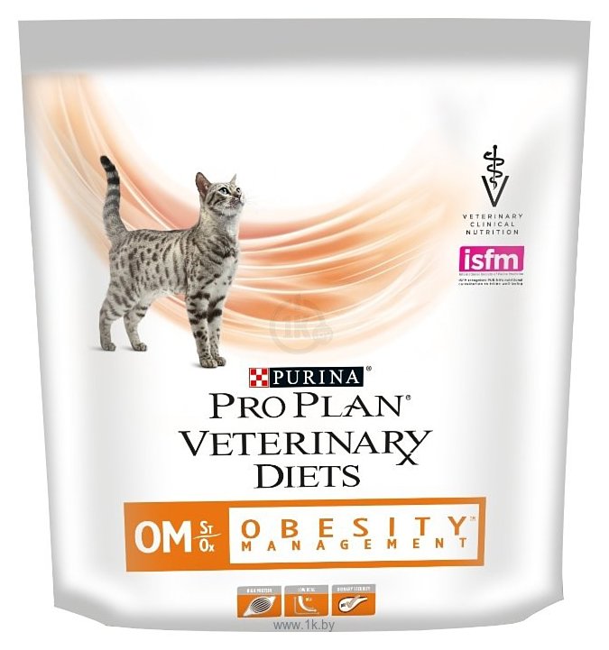 Фотографии Pro Plan Veterinary Diets Feline OM Obesity (Overweight) Management dry (0.35 кг)