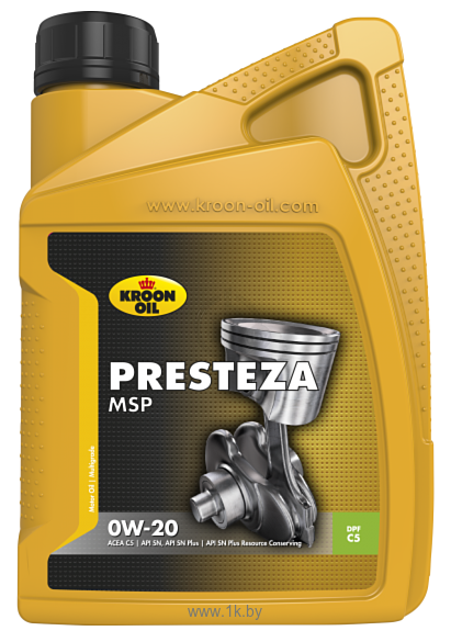 Фотографии Kroon Oil Presteza MSP 0W-20 1л