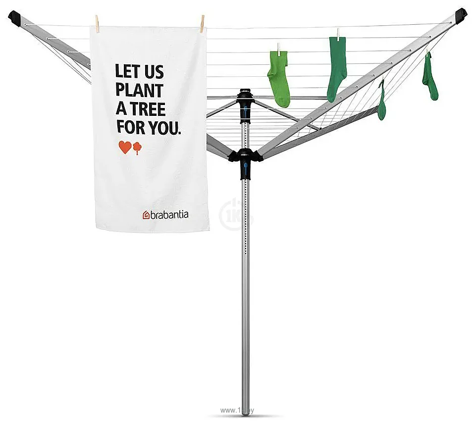 Фотографии Brabantia Lift-O-Matic 310966 50 м (серый металлик)