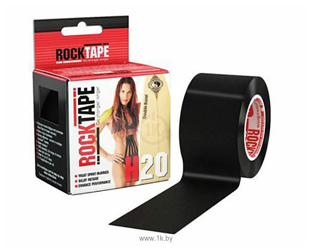 Фотографии RockTape H2O 5 см x 5 м (черный)