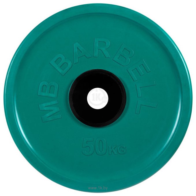Фотографии MB Barbell Евро-классик 51 мм (1x50 кг, зеленый)