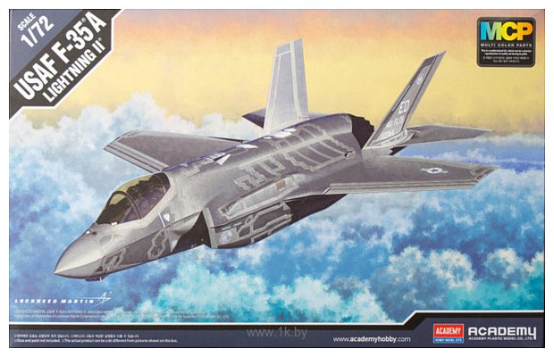 Фотографии Academy Самолет F-35A Lightning II 1/72 12507