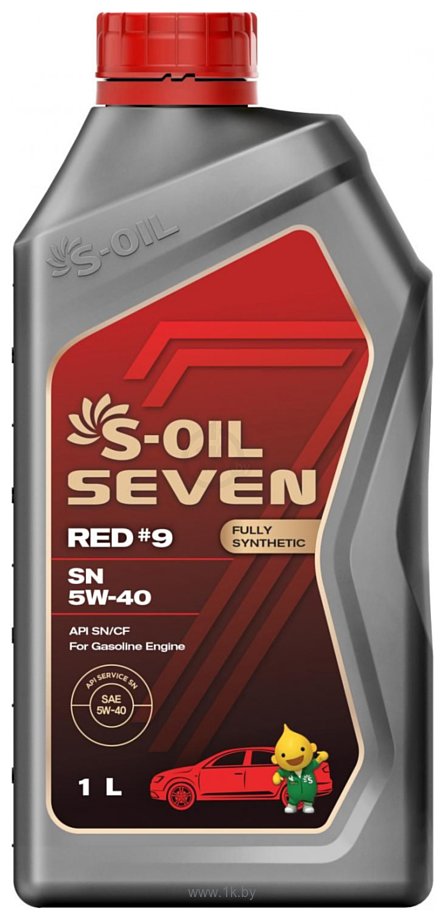 Фотографии S-OIL SEVEN RED #9 SN 5W-40 1л