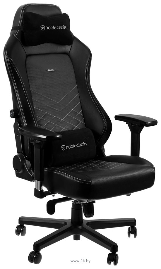 Фотографии Noblechairs Hero PU (черный/белый)