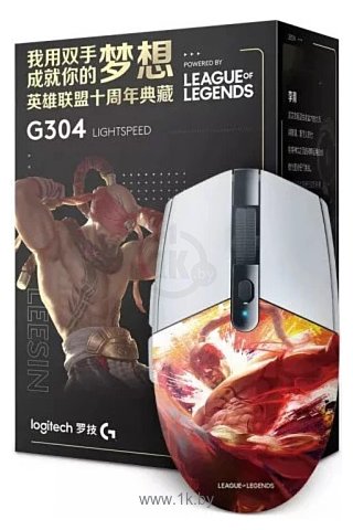 Фотографии Logitech G304 Lightspeed Leesin League of Legends Edition