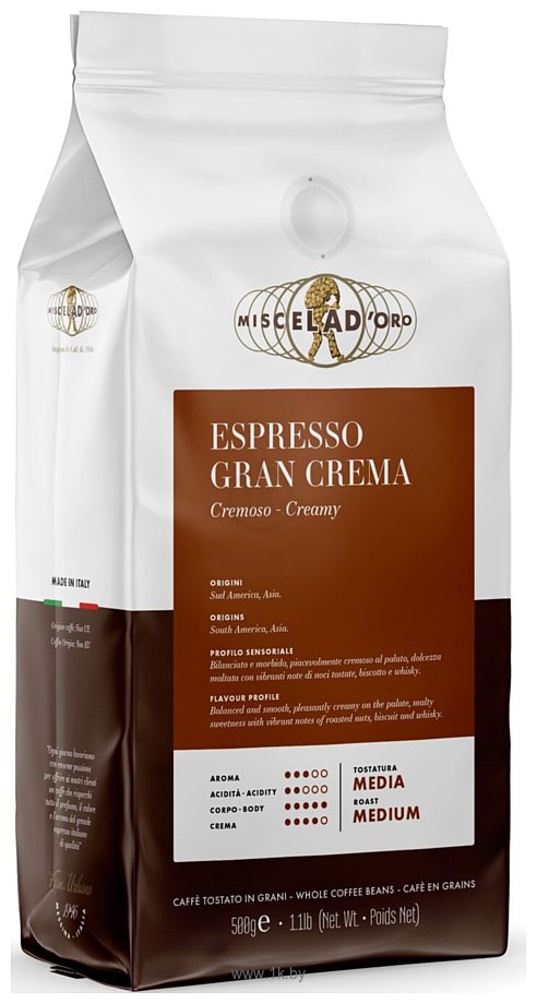 Фотографии Miscela d'Oro Espresso Gran Crema зерновой 500 г