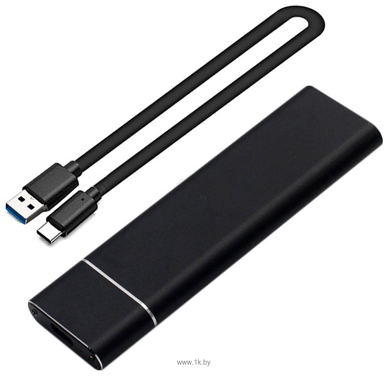 Фотографии USBTOP M.2 NVME - USB-C/USB-A (10 Гбит/с, черный)