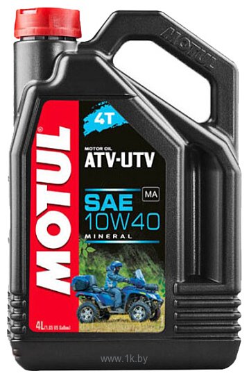 Фотографии Motul ATV-UTV 4T 10W-40 4л