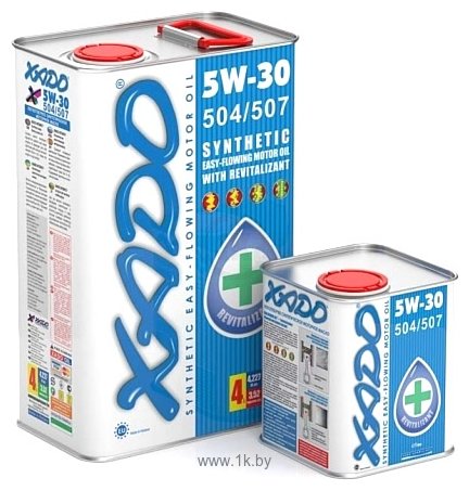 Фотографии Xado Atomic Oil 5W-30 504/507 4л