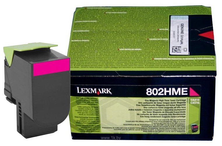 Фотографии Lexmark 802HME (80C2HME)