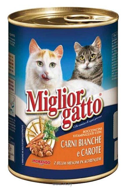 Фотографии Miglior Gatto Classic Line Chunks Poultry and Carrots