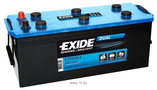 Фотографии Exide Dual ER660 (140Ah)