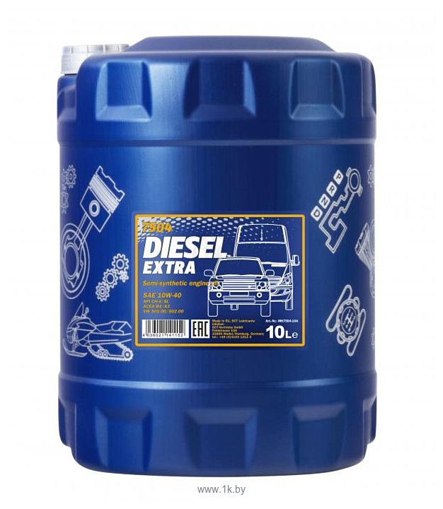 Фотографии Mannol DIESEL EXTRA 10W-40 10л