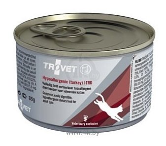 Фотографии TROVET (0.085 кг) 1 шт. Cat Hypoallergenic TRD (Turkey) canned