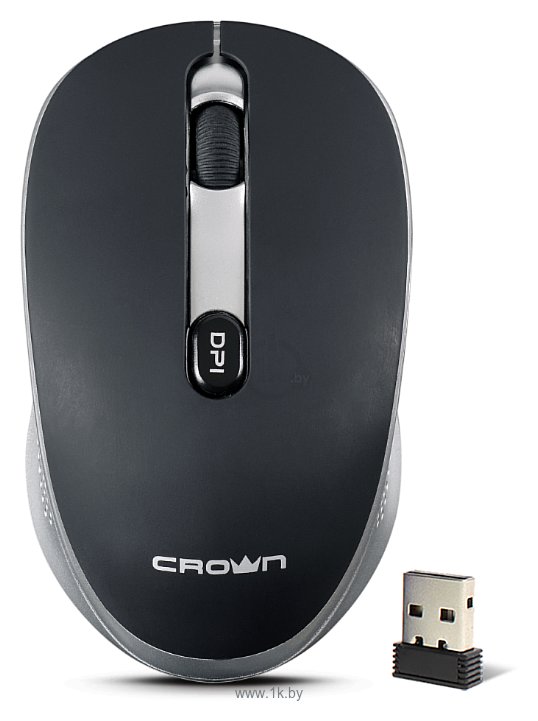 Фотографии CROWN CMM-11W black-Silver USB