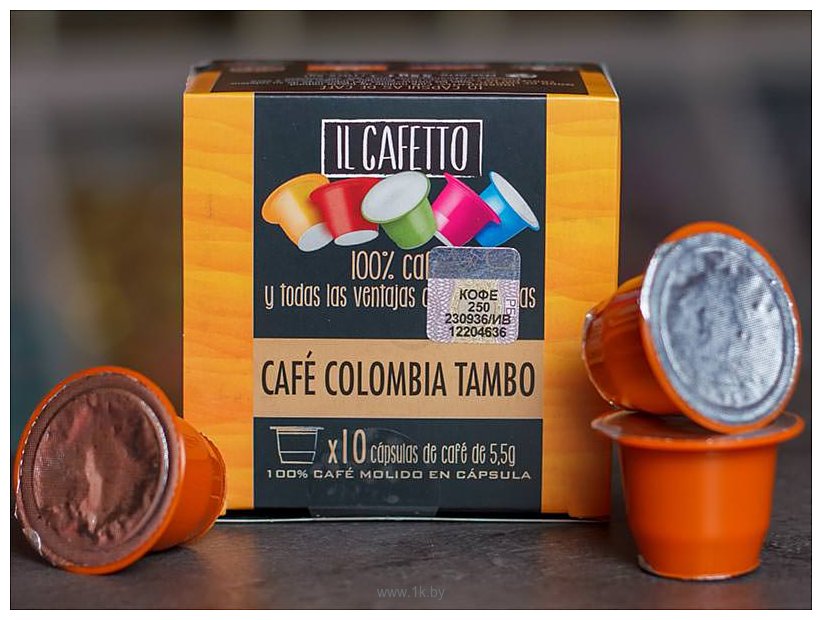 Фотографии Cafes la Brasilena Колумбия (Сolumbia Tambo) в капсулах 10 шт