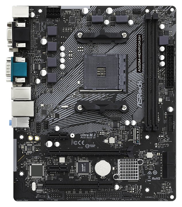 Фотографии ASRock A520M-HDVP/DASH