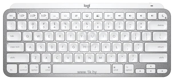 Фотографии Logitech MX Keys Mini for Mac light-gray (без кириллицы)