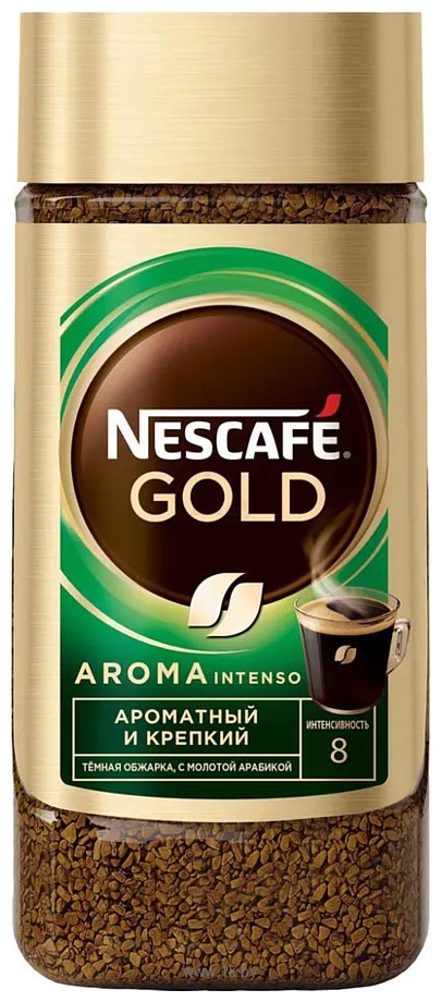 Фотографии Nescafe Gold Aroma Intenso растворимый 170 г