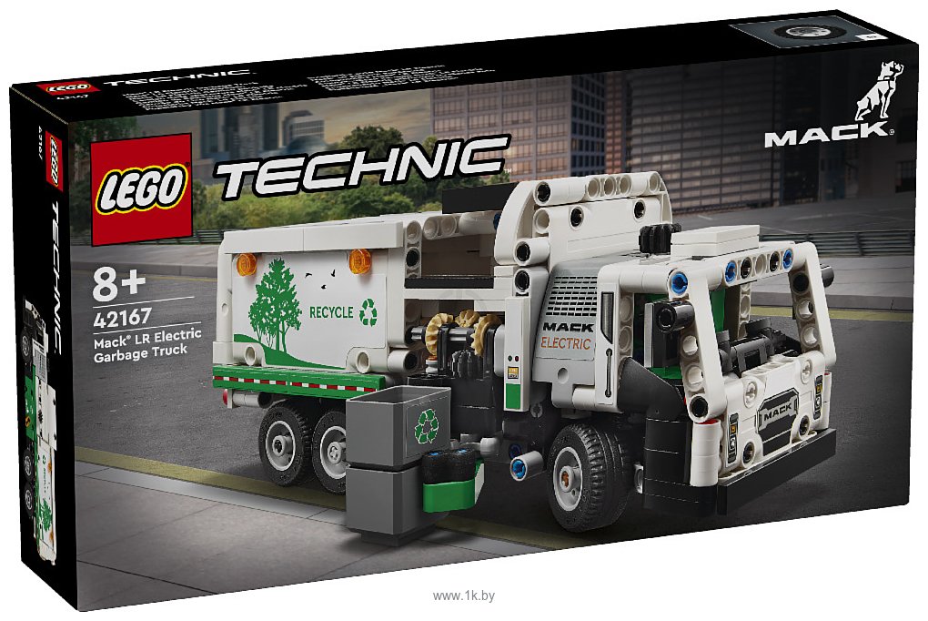 Фотографии LEGO Technic 42167 Электромусоровоз Mack LR