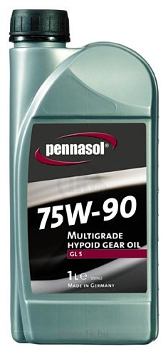 Фотографии Pennasol Multigrade Hypoid Gear Oil GL 5 75W-90 1л