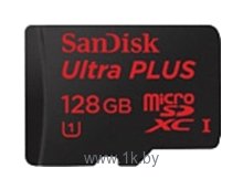 Фотографии Sandisk Ultra PLUS microSDXC Class 10 UHS Class 1 128GB + SD adapter