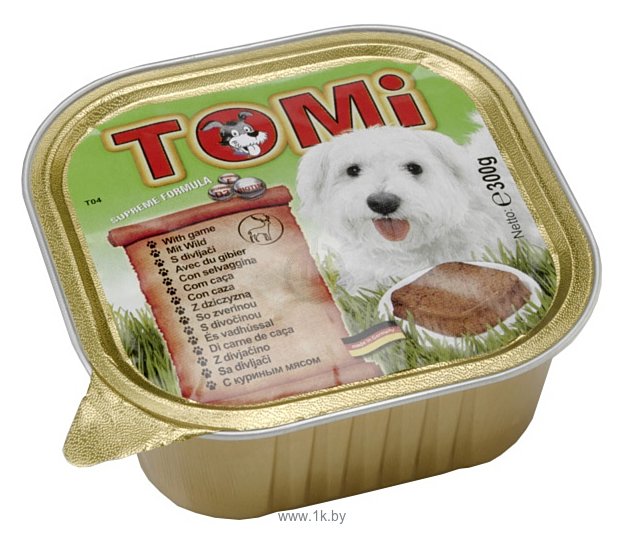 Фотографии ToMi (0.3 кг) 1 шт. Ламистер для собак с дичью