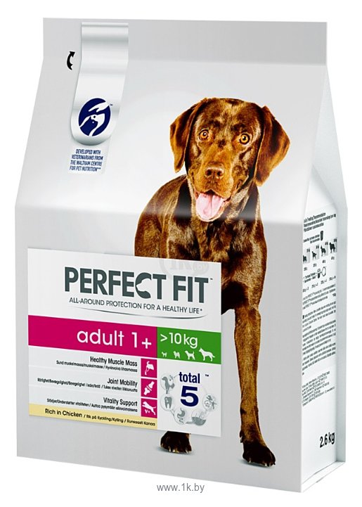 Фотографии Perfect Fit (2.6 кг) Сухой корм для собак средних и крупных пород с курицей