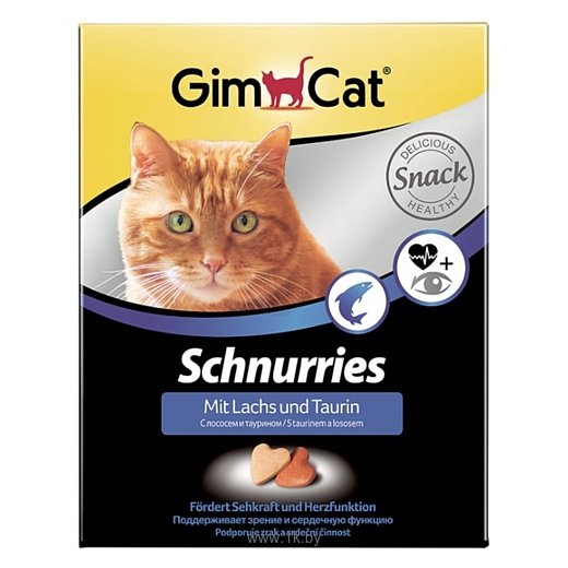 Фотографии GimCat Schnurries с лососем