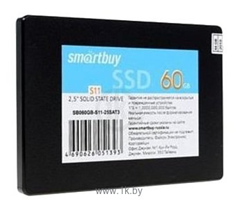 Фотографии SmartBuy S11 60 GB (SB060GB-S11-25SAT3)