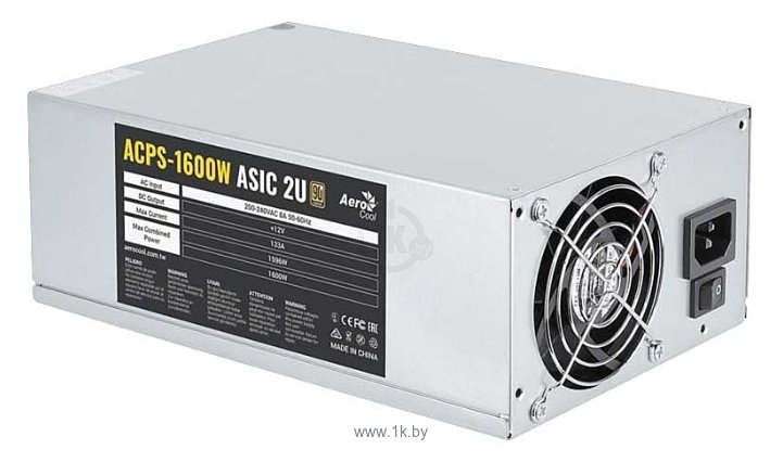 Фотографии AeroCool ACPS-1600W ASIC 2U 1600W