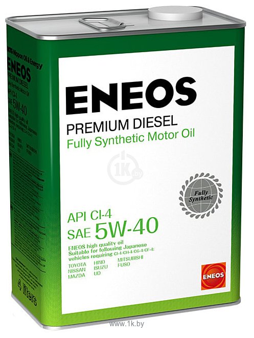 Фотографии Eneos Premium Diesel 5W-40 4л