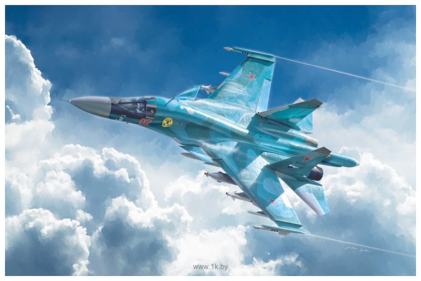 Фотографии Italeri 1379 Sukhoi Su-34/Su-32 Fn