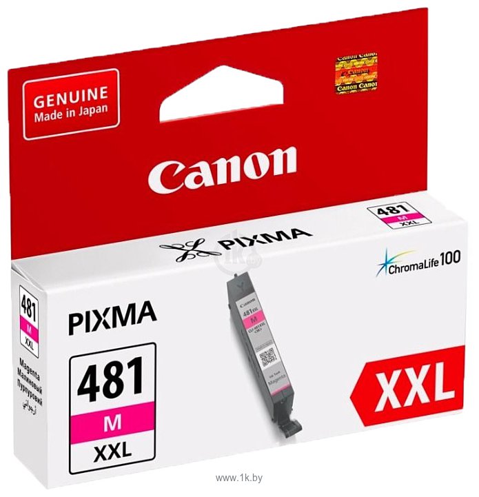 Фотографии Canon CLI-481XXL M