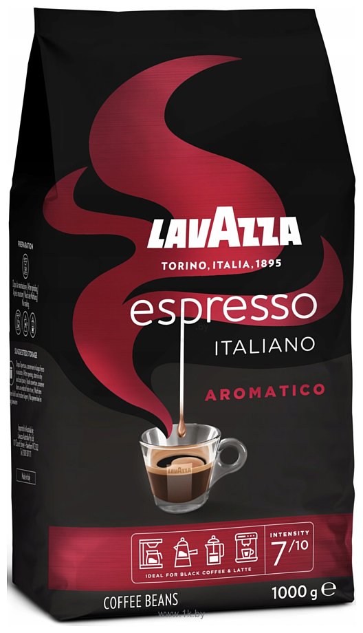 Фотографии Lavazza Espresso Italiano Aromatico зерновой 1 кг