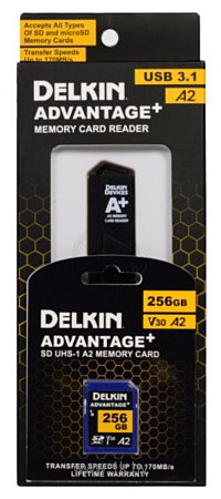 Фотографии Delkin Devices Advantage+ SD Reader and Card Bundle SDXC 256GB