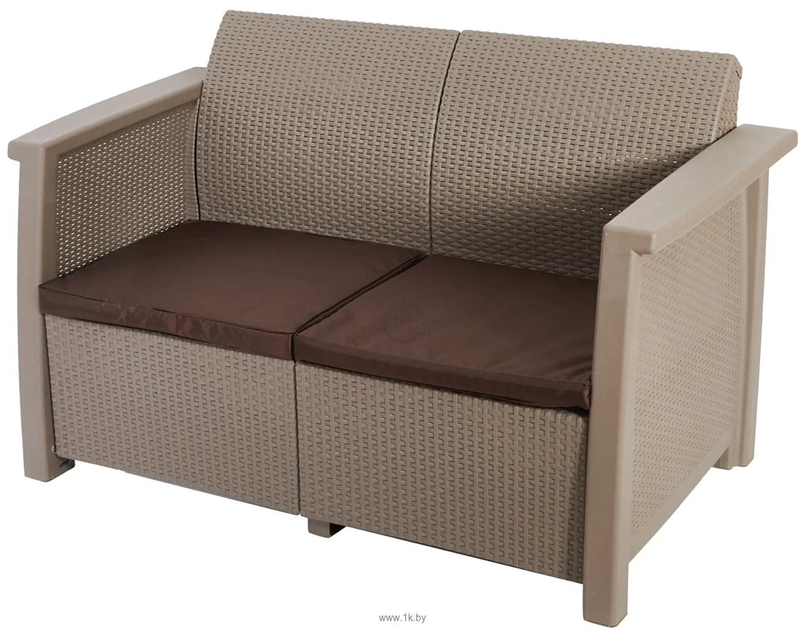 Фотографии Keter Toledo Love Seat 254011 (капучино)