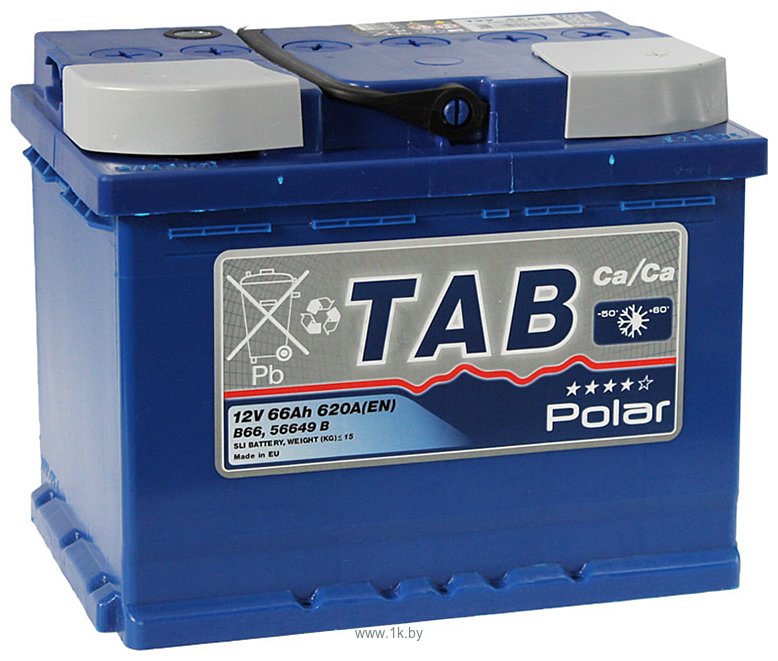 Фотографии TAB Polar Blue 66 L 121166 (66 А/ч)