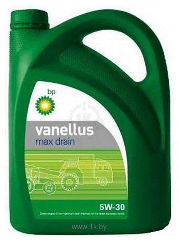 Фотографии BP Vanellus Max Drain 5W-30 1л