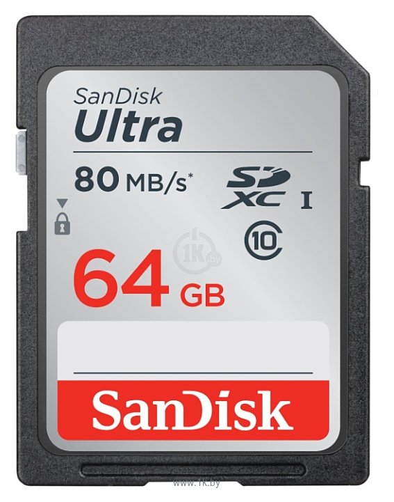 Фотографии Sandisk Ultra SDXC Class 10 UHS-I 80MB/s 64GB