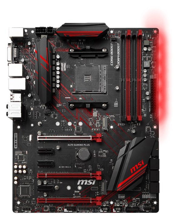 Фотографии MSI X470 GAMING PLUS