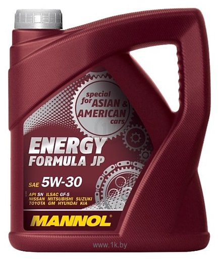 Фотографии Mannol Energy Formula JP 5W-30 API SN 4л