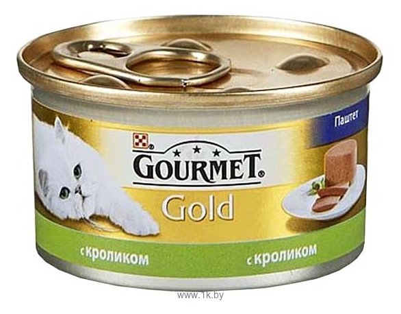 Фотографии Gourmet Gold Паштет с кроликом (0.085 кг) 12 шт.