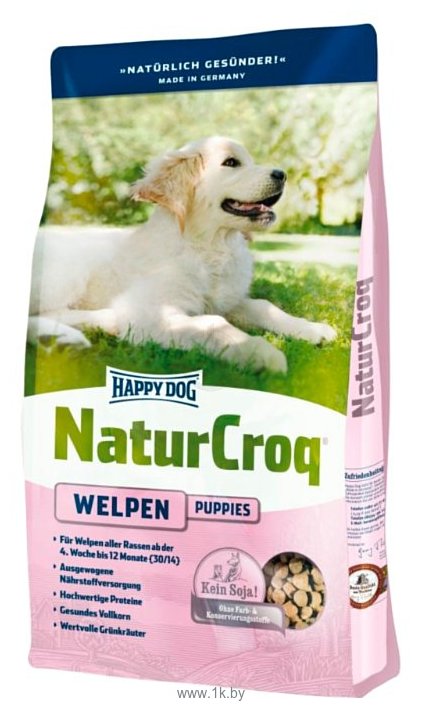 Фотографии Happy Dog NaturCroq Welpen для щенков (1 кг)