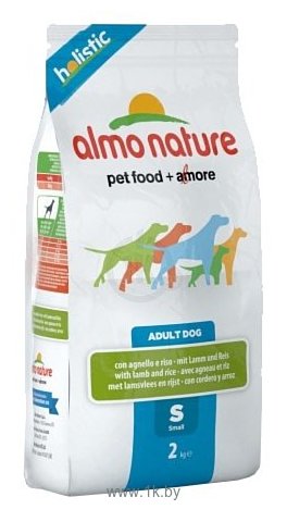 Фотографии Almo Nature (2 кг) Holistic Adult Dog Small Lamb and Rice