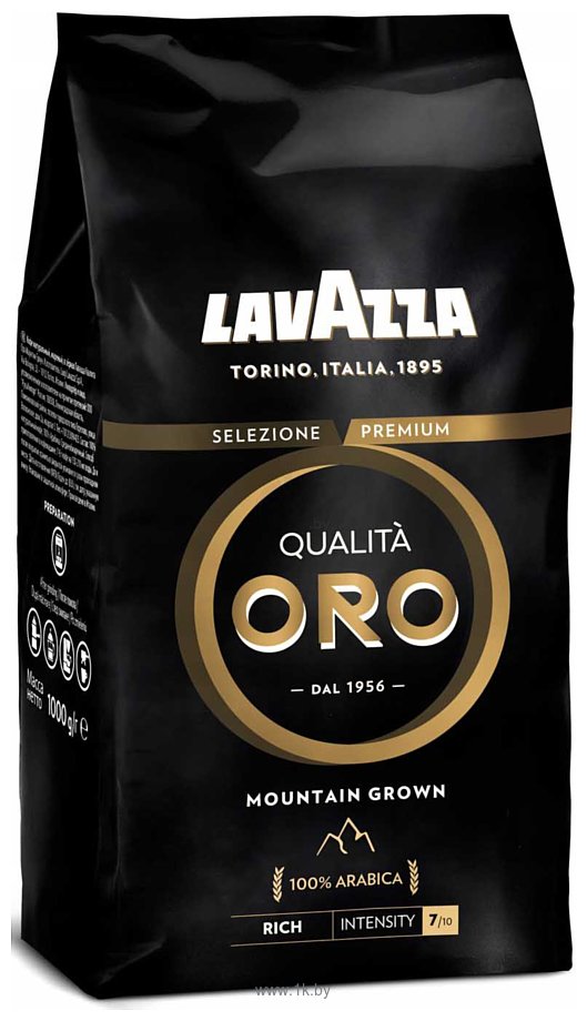 Фотографии Lavazza Qualita Oro Mountain Grown в зернах 1000 г