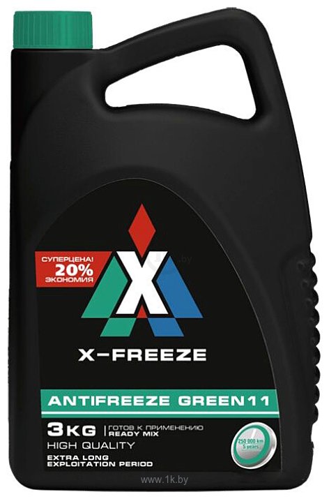 Фотографии X-Freeze Green 11 430206094 3 кг