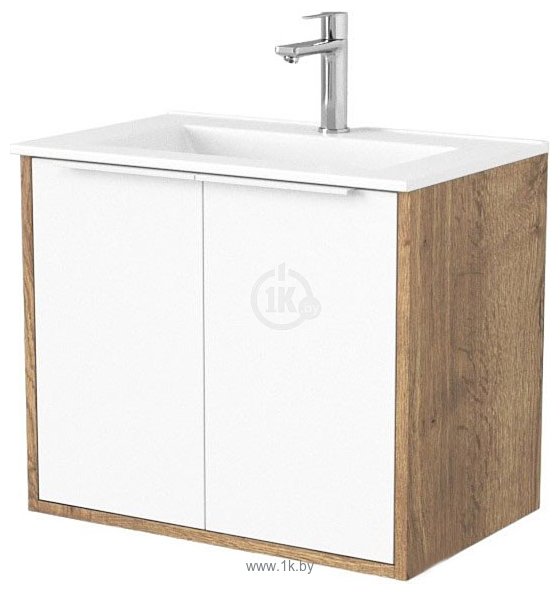 Фотографии Дабер 018 60 Т18.6.0.21Б (дуб галифакс/белый/ручка белая) Фотографии Дабер 018 60 Т18.6.0.21Б (дуб галифакс/белый/ручка белая)